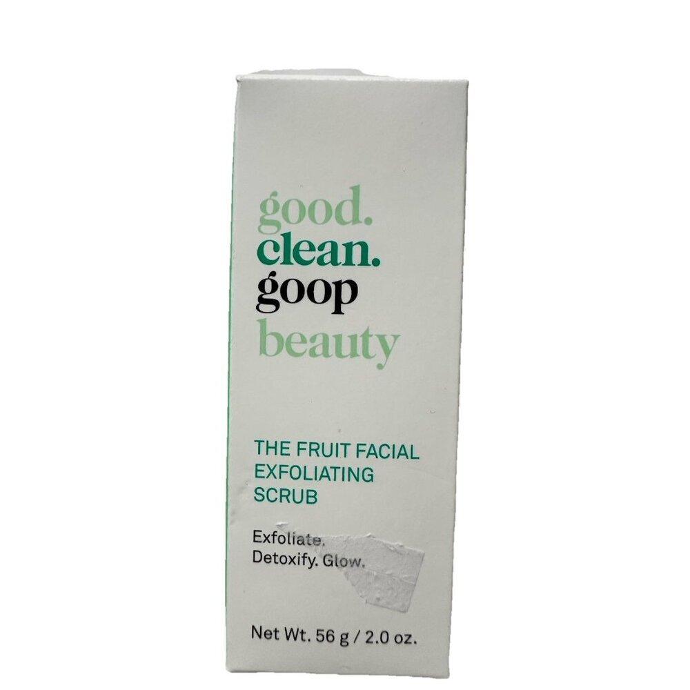 good.clean.goop The Fruit Facial Exfoliating Scrub - 2oz - Exfoliate‎ Detoxify